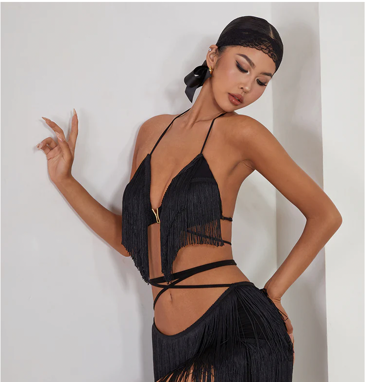 Lush Fringe Crop Top