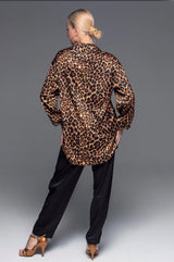 Leopard Button Up