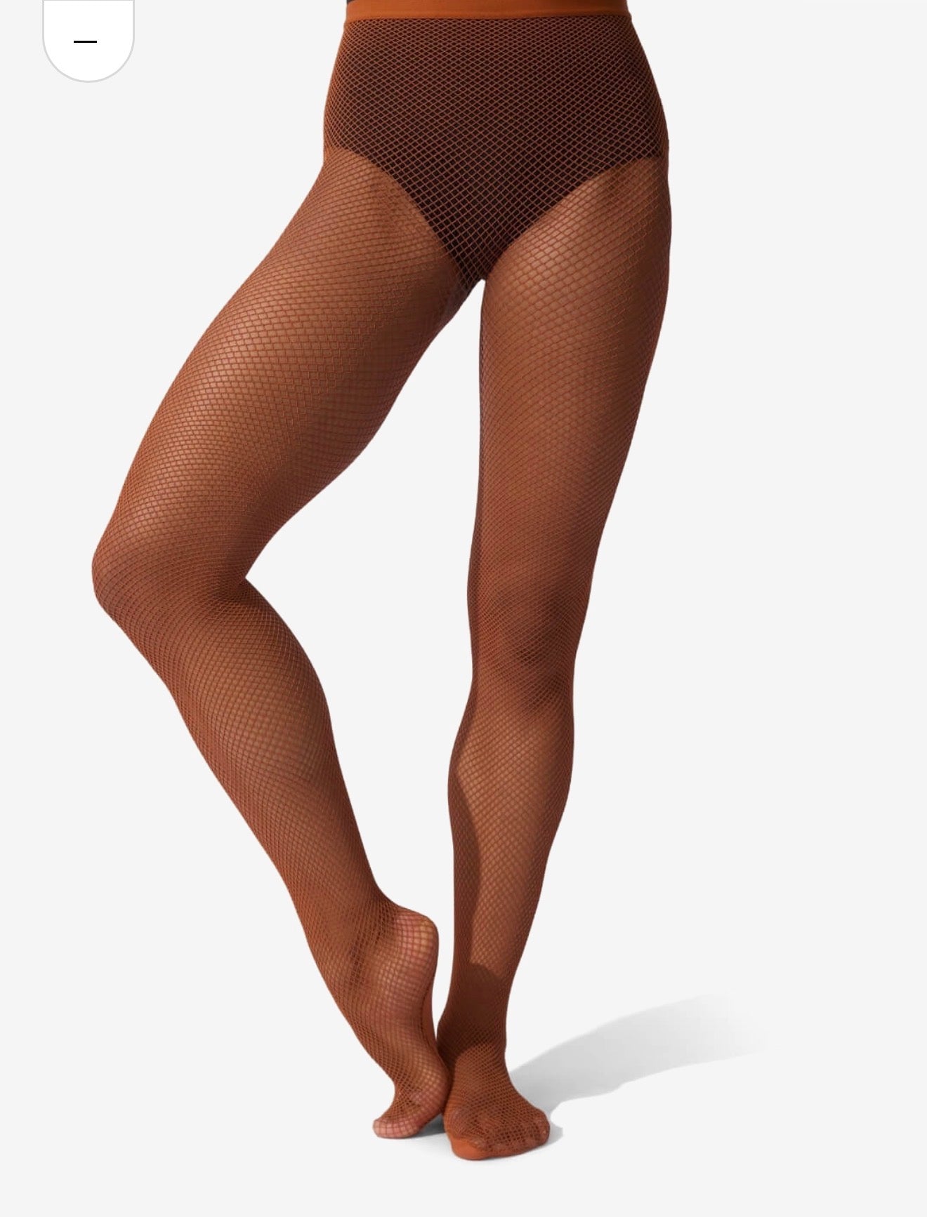 Tan Fish Net Tights
