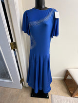 Midnight Brilliance Cascade Dress