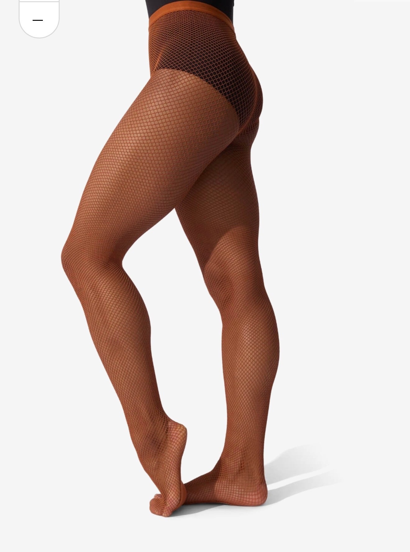 Tan Fish Net Tights