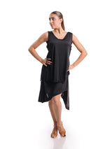 Venus Sleeveless Tunic- Black