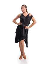 Venus Sleeveless Tunic- Black