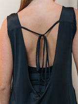 Venus Sleeveless Tunic- Black