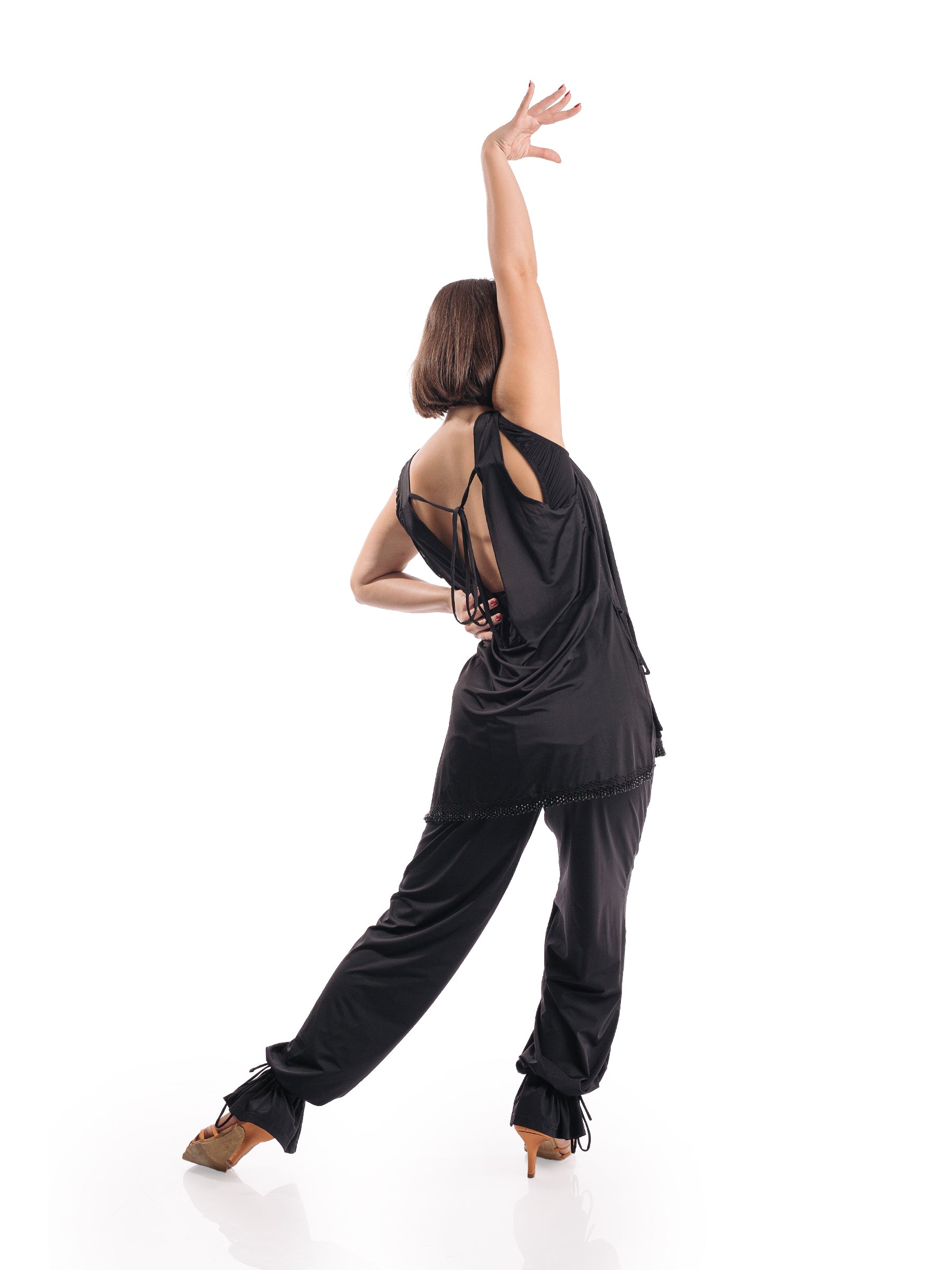 Venus Sleeveless Tunic- Black