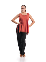 Venus Sleeveless Tunic- Clay