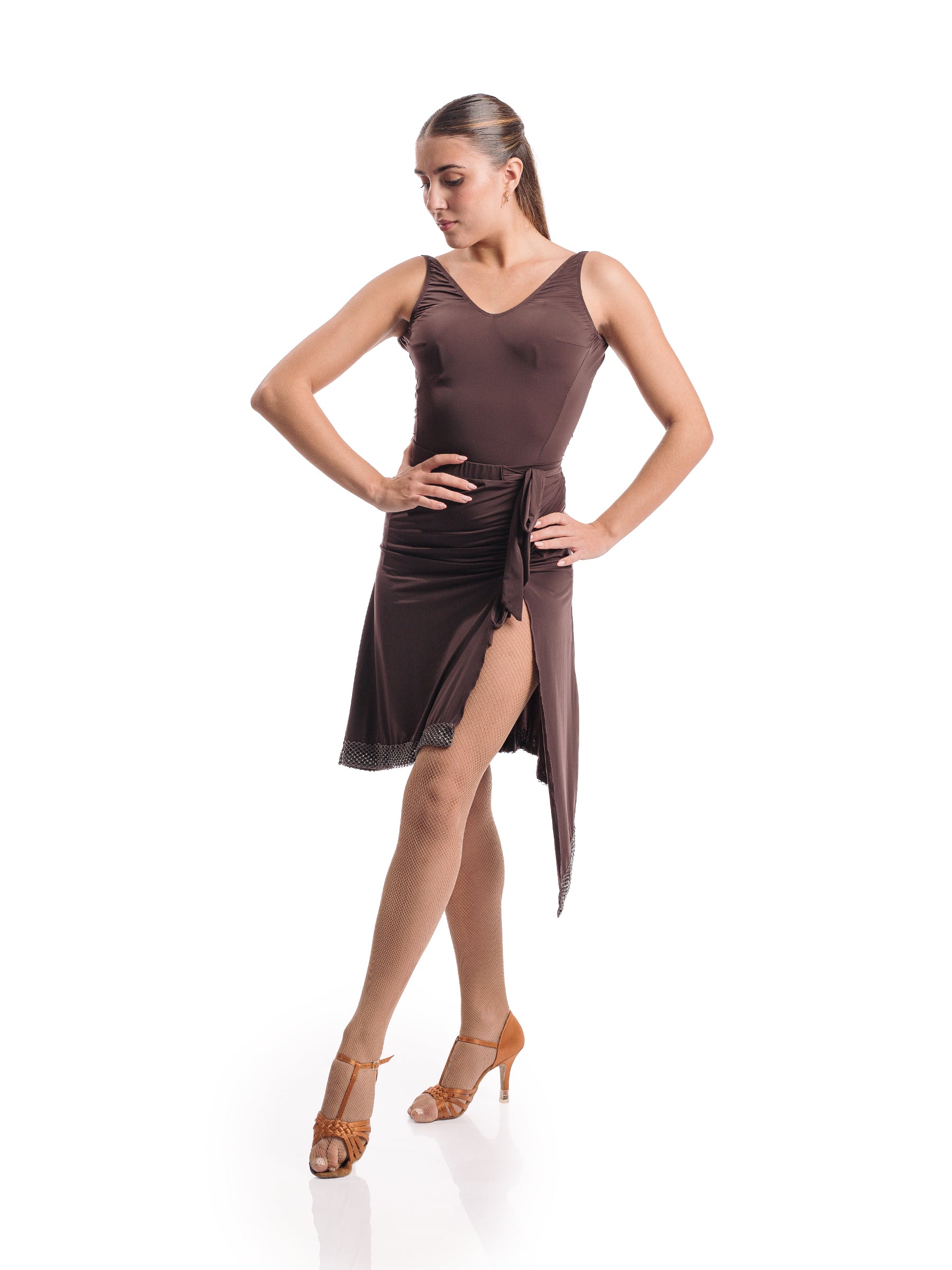 Athena Bodysuit- Espresso