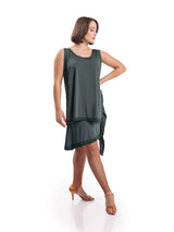 Venus Sleeveless Tunic- Green