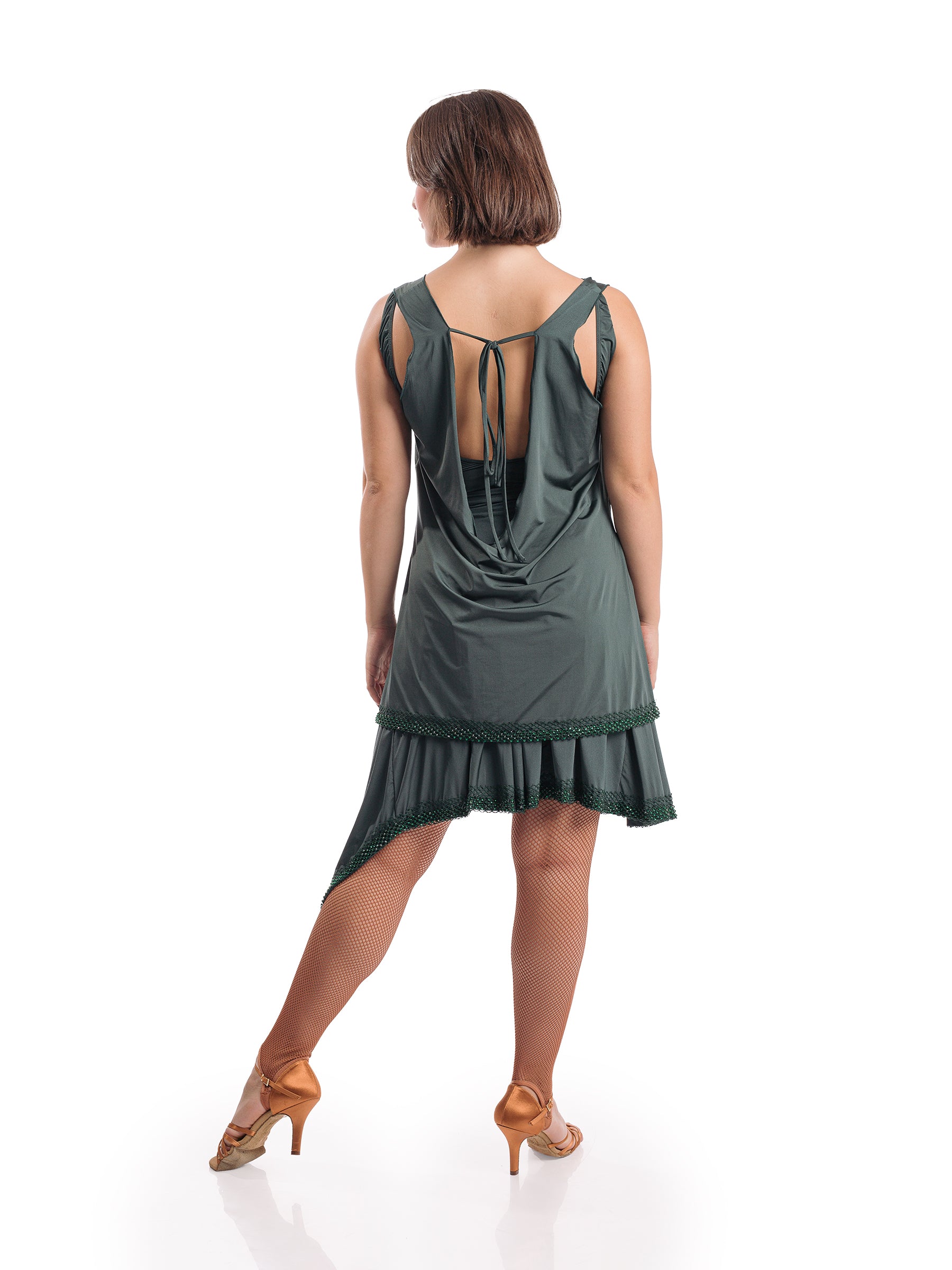 Venus Sleeveless Tunic- Green