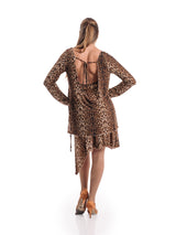 Venus Long Sleeve Tunic- Leopard