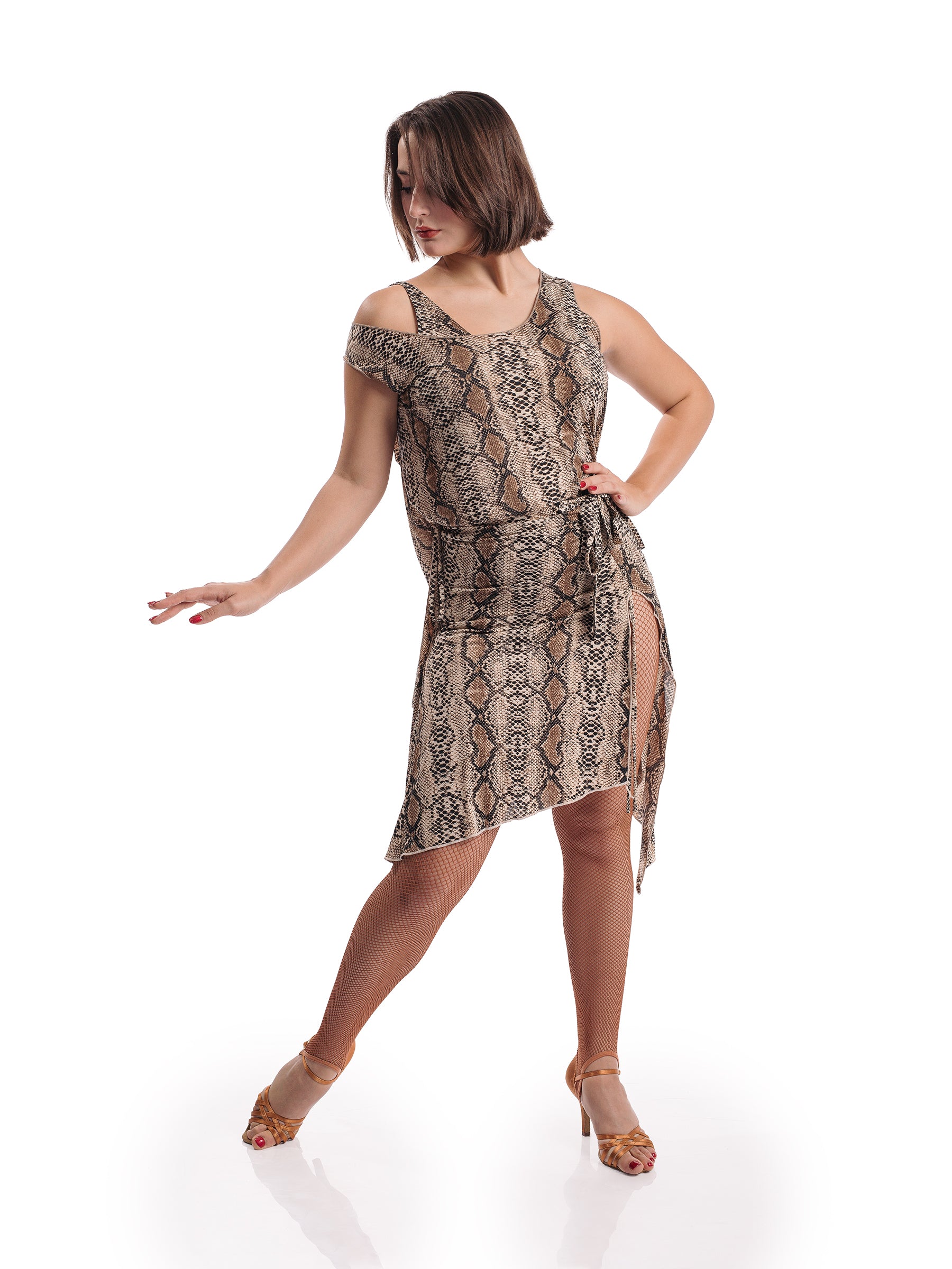 Venus Sleeveless Tunic- Snake (No Crystal)