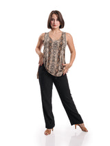 Venus Sleeveless Tunic- Snake (No Crystal)