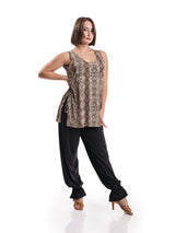 Venus Sleeveless Tunic- Snake (No Crystal)