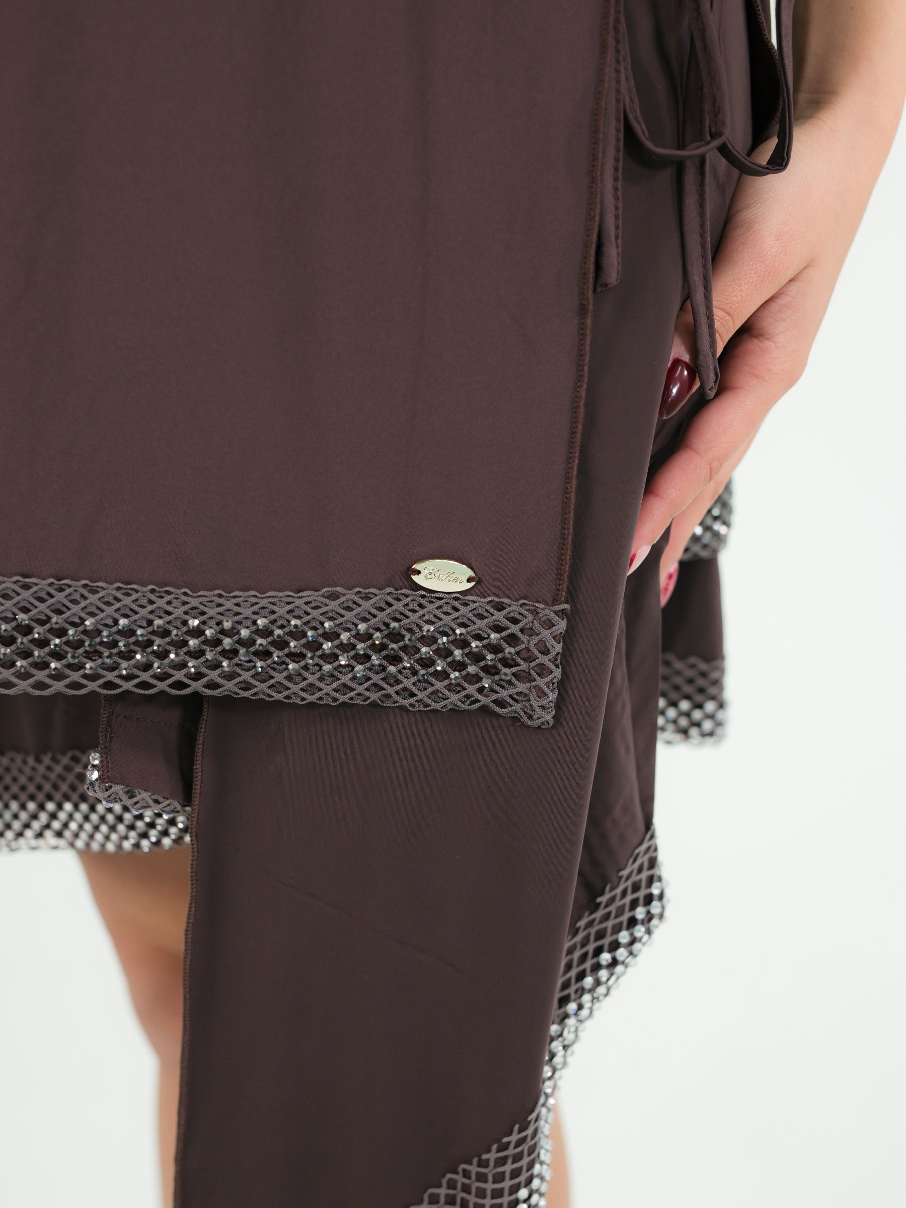 Venus Sleeveless Tunic- Espresso