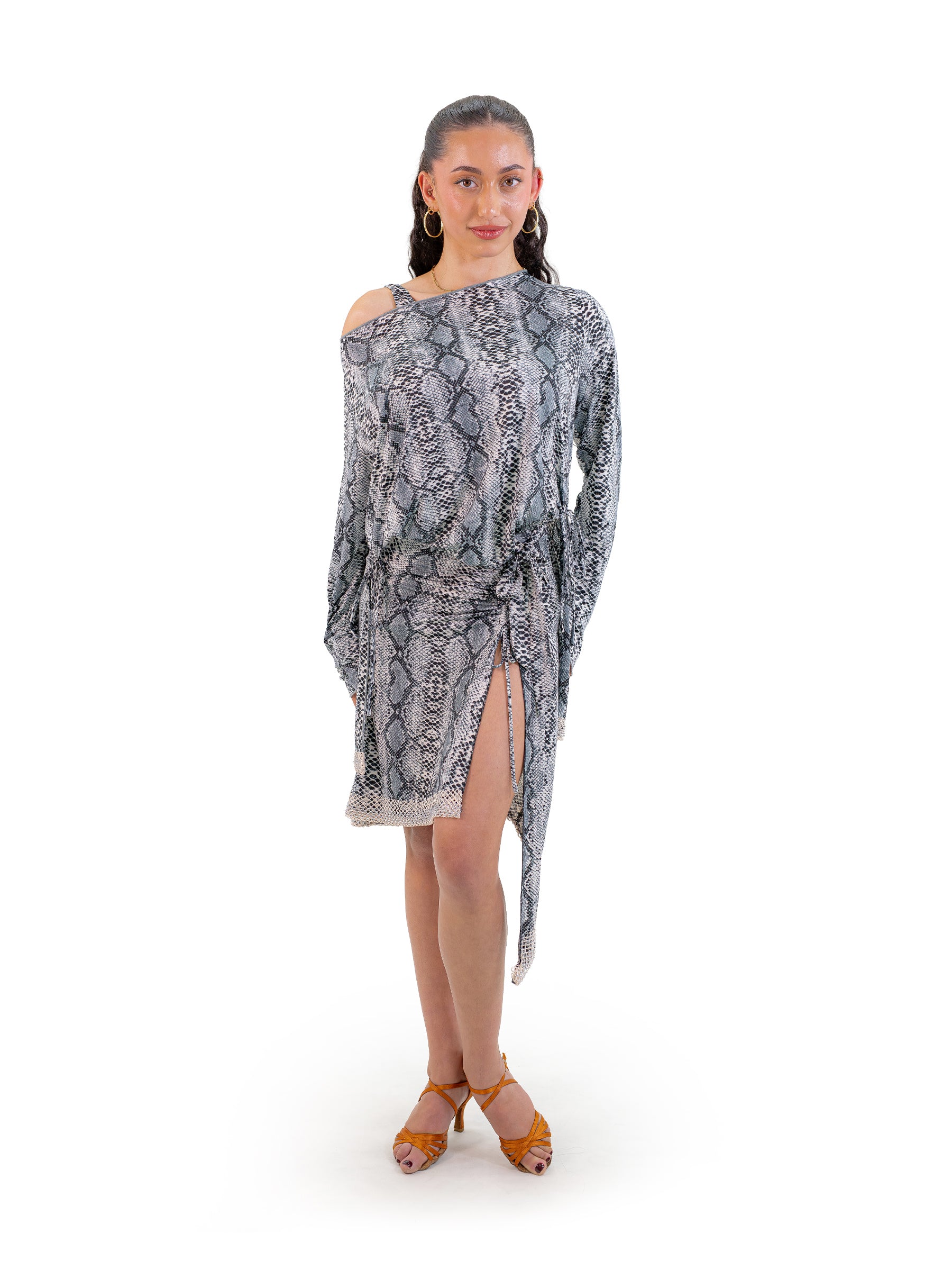 Venus Long Sleeve Tunic- Snake 2.0