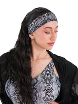 Rhinestone Headband/Belt- Snake