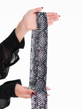 Rhinestone Headband/Belt- Snake