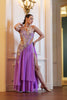 Arti Elegant Lilac Smooth Dress