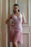 Latin Bomb Skirt Dusty Rose