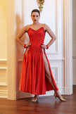 Scarlet Heat Smooth Gown