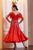 Red Elegance Standard Gown