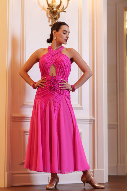 Pink Mirage Smooth Gown