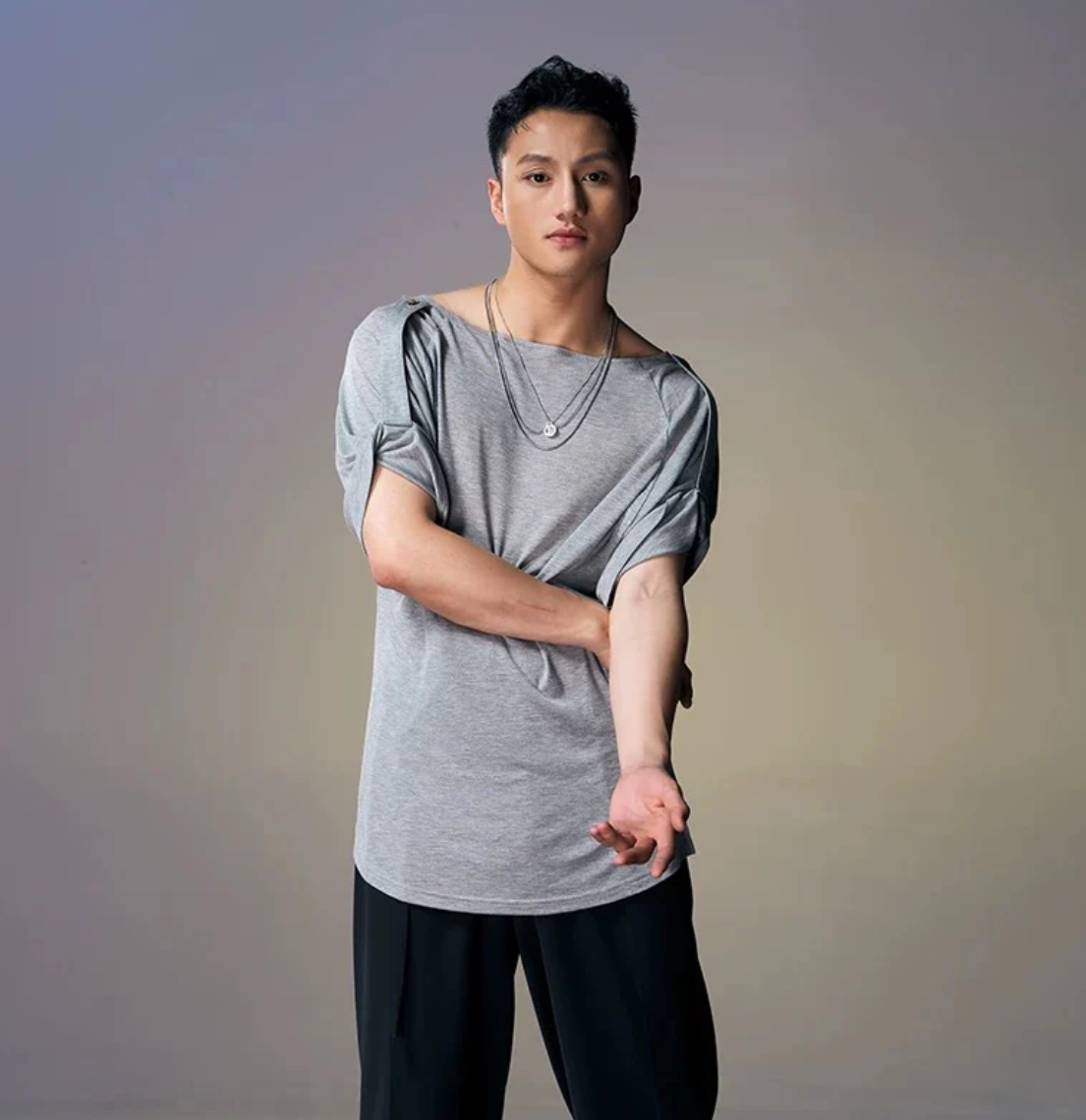 Men's Latin Short Sleeve Shirt