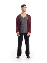 Eugene Cardigan Burgundy