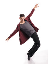 Eugene Cardigan Burgundy