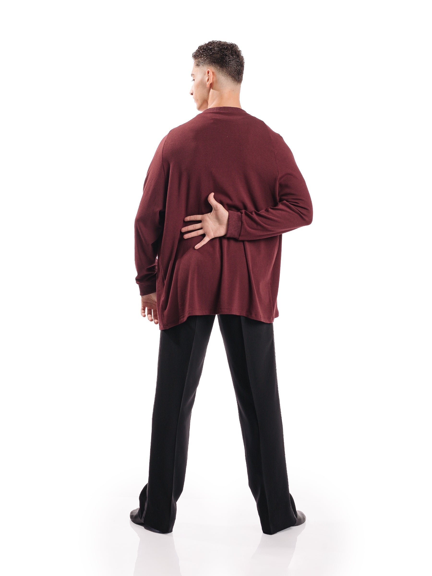 Eugene Cardigan Burgundy