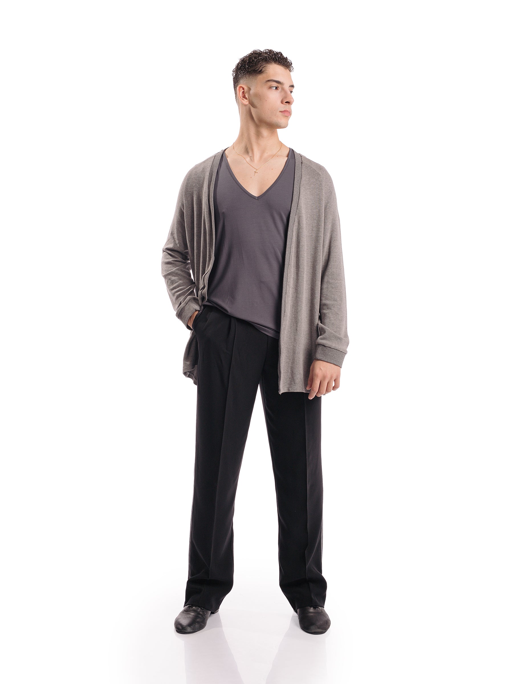 Eugene Cardigan Grey