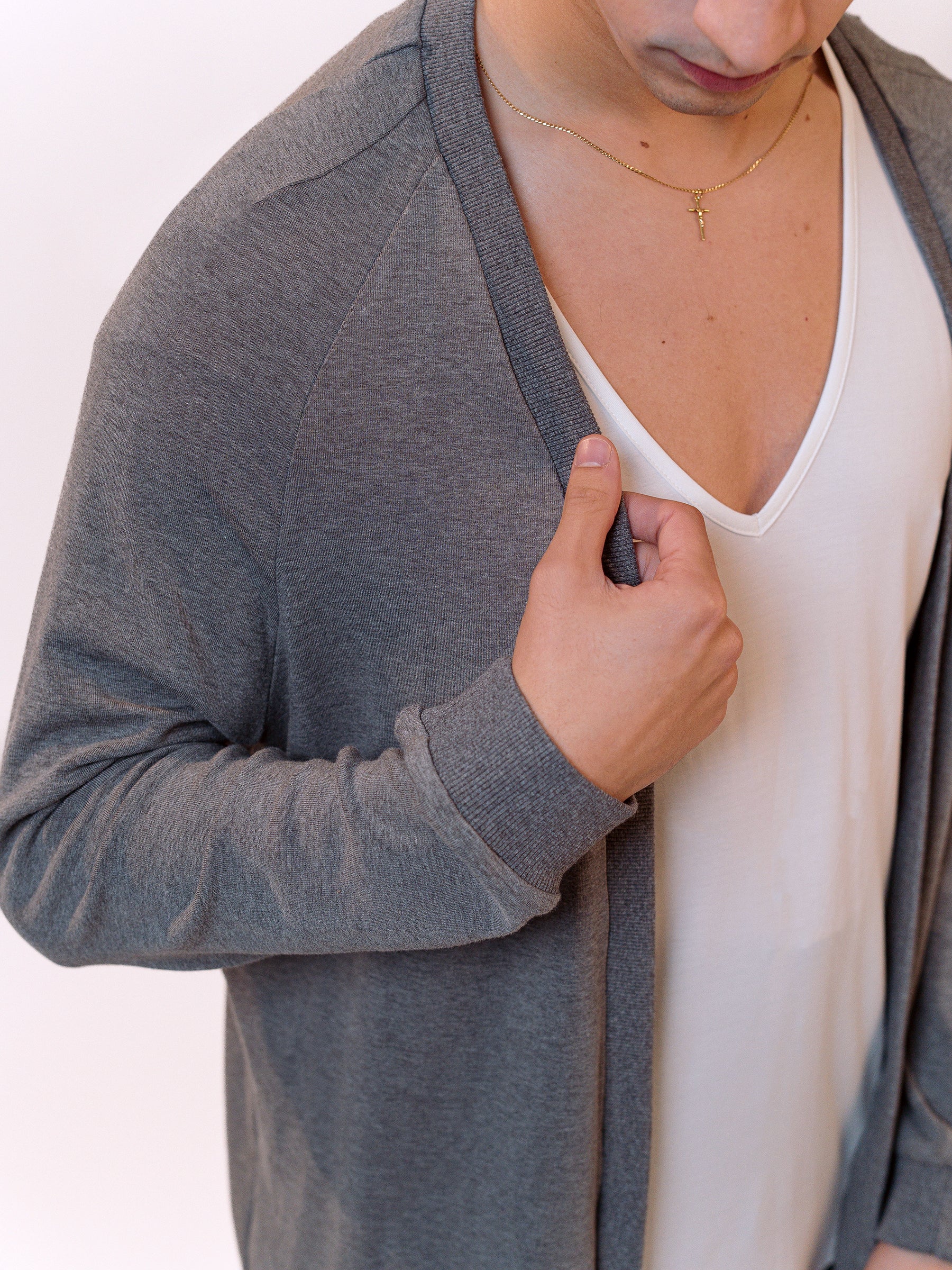 Eugene Cardigan Grey