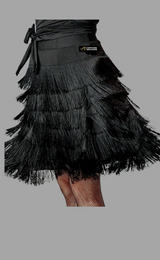 6 Layer Fringe Skirt