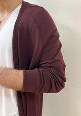Eugene Cardigan Burgundy