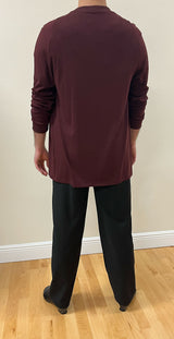 Eugene Cardigan Burgundy