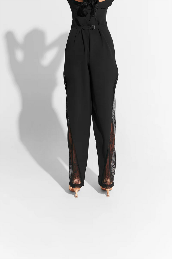 Hollow Lace Trousers