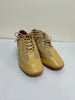 Tan Mesh Ballroom Shoes