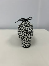 White Leopard Ballroom Shoes