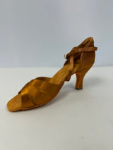 Satin Women's Multi-Strap 3" Ballroom Shoe