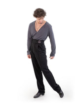 Kahuna V-Neck L/S Tee Grey