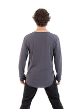 Kahuna V-Neck L/S Tee Grey