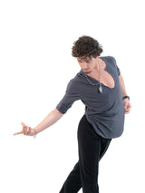 Kahuna V-Neck L/S Tee Grey