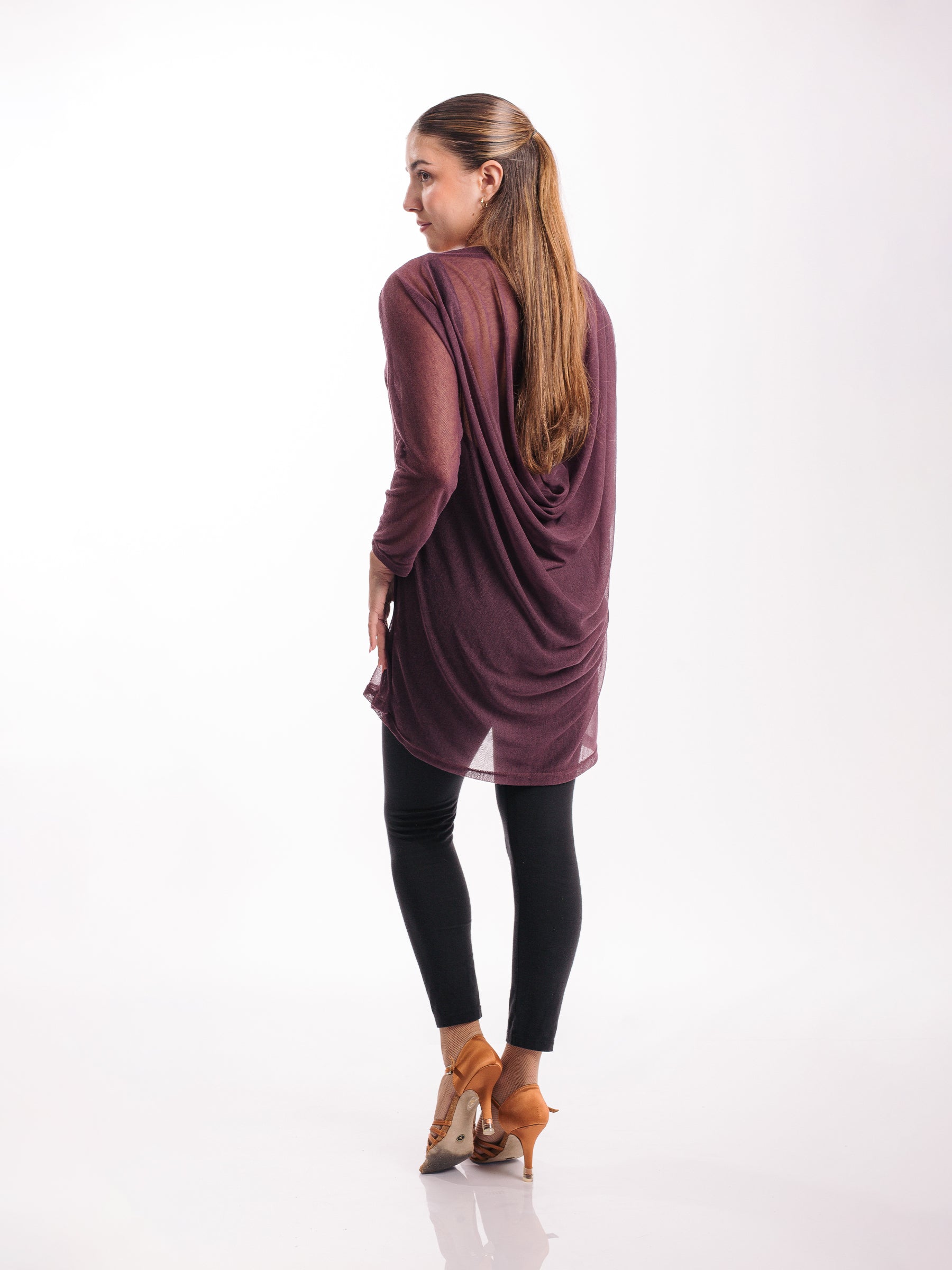 Maria Tunic Burgundy