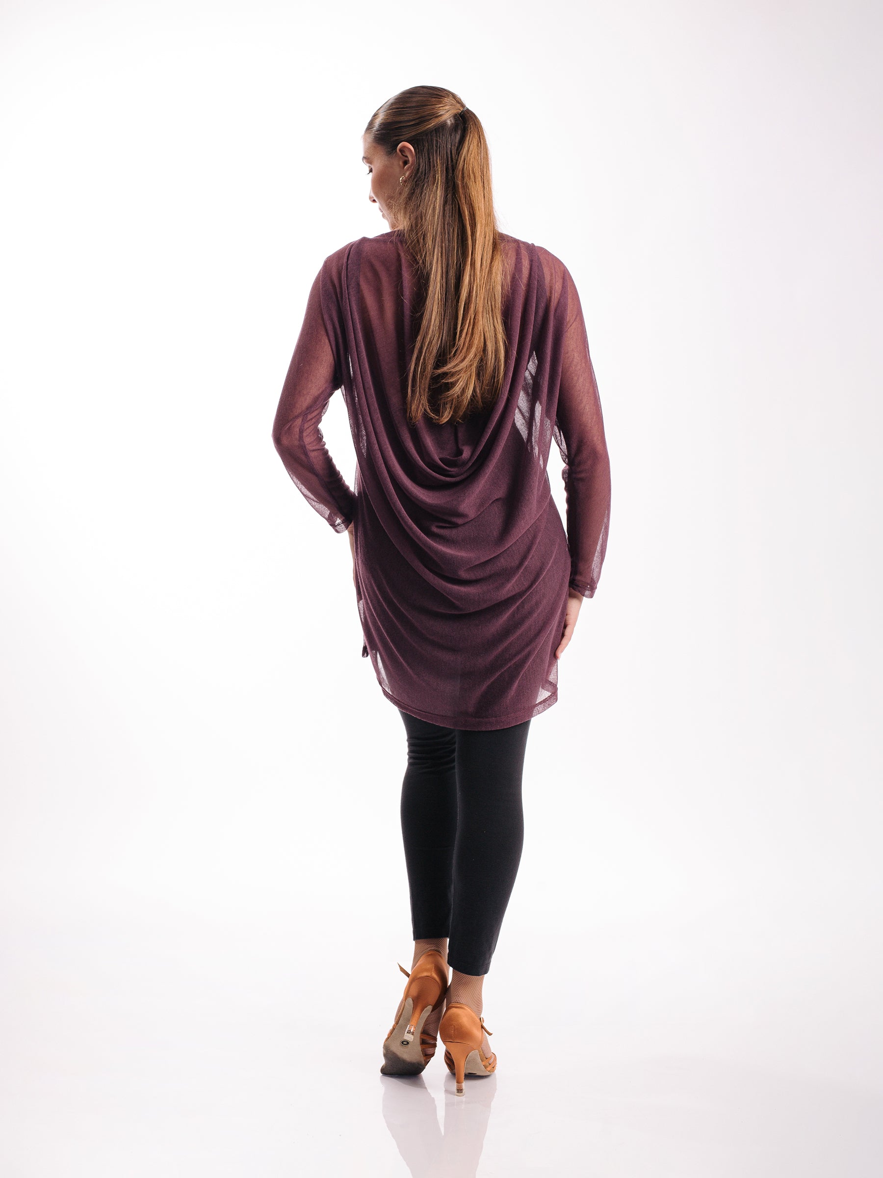Maria Tunic Burgundy