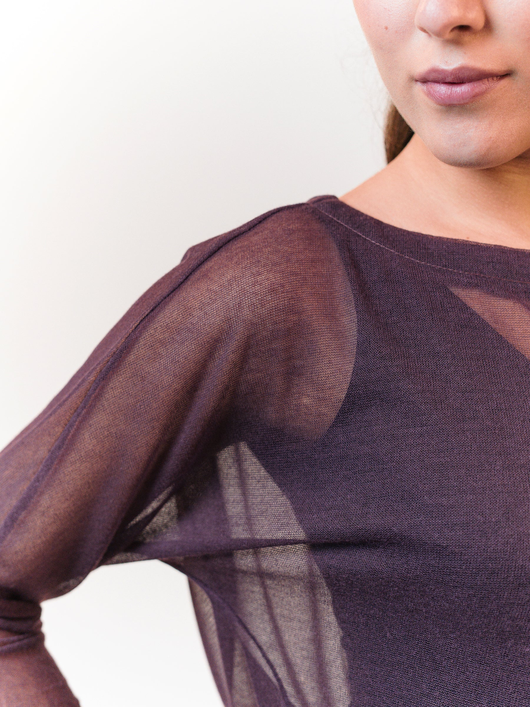 Maria Tunic Burgundy