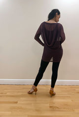 Maria Tunic Burgundy