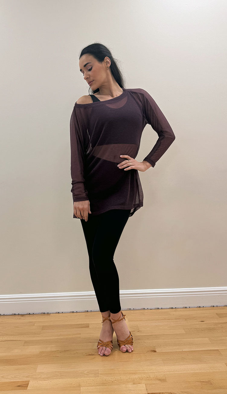 Maria Tunic Burgundy