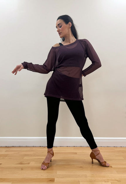 Maria Tunic Burgundy