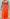 Orange Smooth Competition Dress with Crystal Details