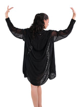 Pilar Oversized Shirt- Black